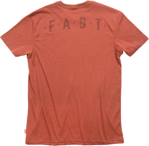 Evoke S/S Tech T-Shirt - rust/M
