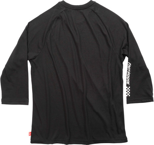 Fasthouse Camiseta Rush Raglan Tech - black/M