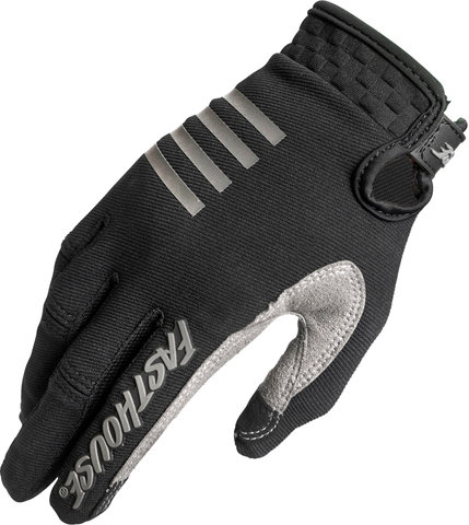 Fasthouse Speed Style Menace Youth Full Finger Gloves - black/M