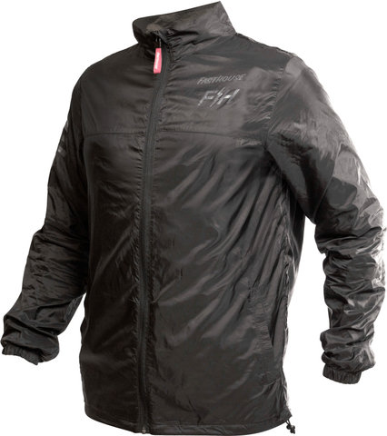 Fasthouse Chaqueta Tracker Packable Windbreaker - black/M