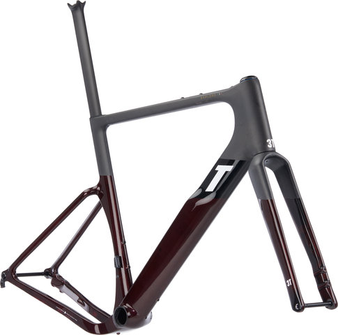 3T Exploro RaceMax ITALIA Carbon Frame Kit - rosso/M