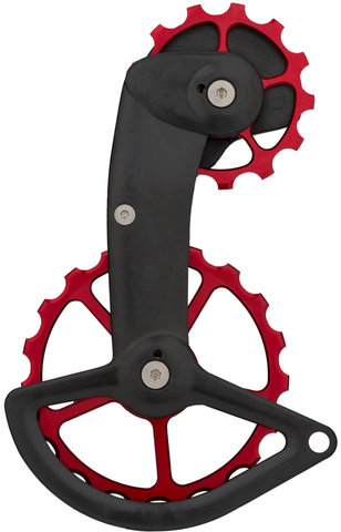 OSPW X Coated Derailleur Pulley System for Shimano GRX 2x11-speed - red/universal