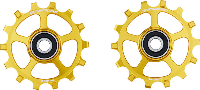 Schalträdchen Shimano XT / XTR 12-fach - gold/universal