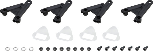 SKS Kit de Montants pour Bluemels Style avec Adaptateur en V ESC - noir/46 mm