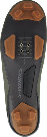 S-Works Recon Gravel Schuhe - oak green-dark moss green/43