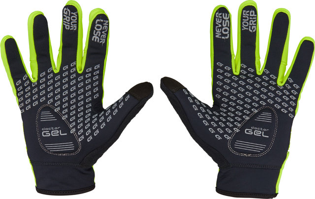 Hi-Vis Cycling Essentials Set - yellow hi-vis/M