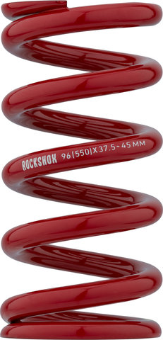 RockShox Muelle de acero p. amortiguadores métricos 114 mm p. 37,5 - 45 mm Hub - red/550 lbs