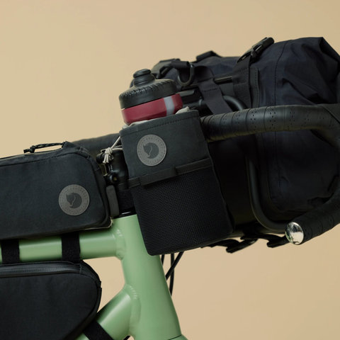 Fjällräven Bolsa de Manillar Hoja Snackbag - black | 800 