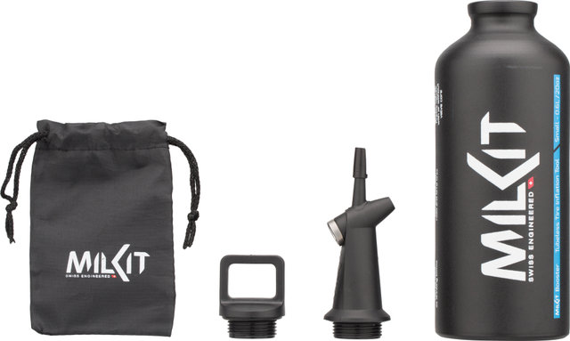 milKit Tubeless Booster Pump - black