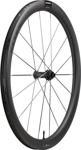 Scope Cycling Juego de ruedas Artech 4 Disc Center-Lock 28'' - black | 142 mm | 100 mm | 28" | Shimano carretera
