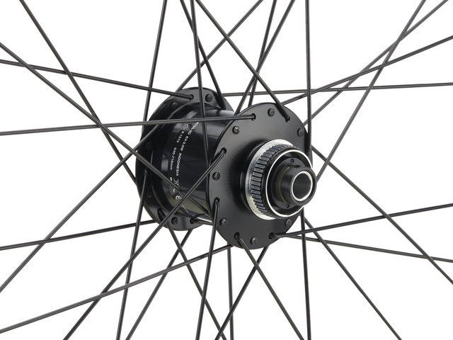 bc basic Urban Deore Center Lock Disc DT Swiss 533D 28" Wheelset - black | 28" Set (Front 12x100 Dynamo + Rear 12x142) Shimano Micro Spline