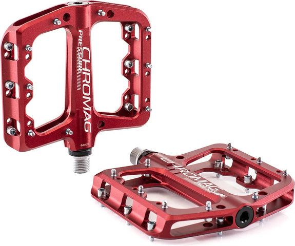 Chromag Pressure Plattformpedale - red | 105 mm | 115 mm