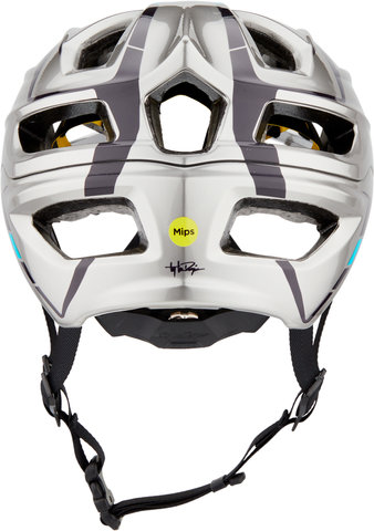 A2 MIPS Helm - sliver silver-burgundy/57 - 59 cm