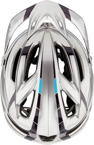 A2 MIPS Helm - sliver silver-burgundy/57 - 59 cm