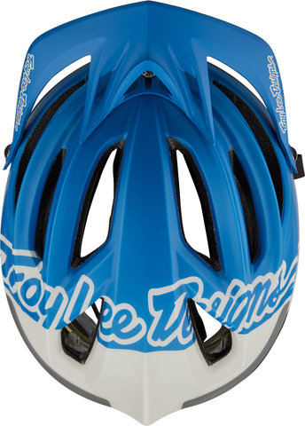 Troy Lee Designs A2 MIPS Helm - silhouette blue/57 - 59 cm