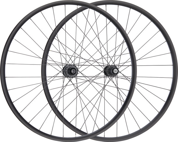 Urban XT SP Heavy Duty Disc Center Lock P-22 28" Wheelset - black/28" Set (Front 12x100 Dynamo + Rear 10x135) Shimano