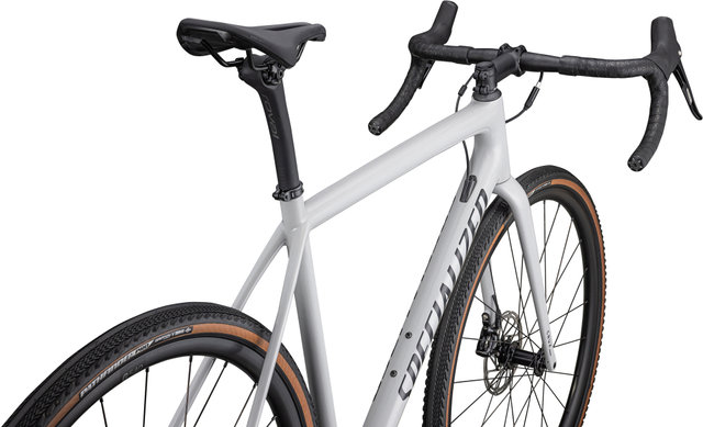 Crux Comp Carbon 28" Gravelbike Modell 2023 - gloss dove grey-metallic dark navy/54 cm