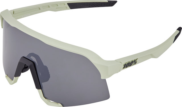 100% S3 Smoke Sports Glasses - soft tact glow/smoke