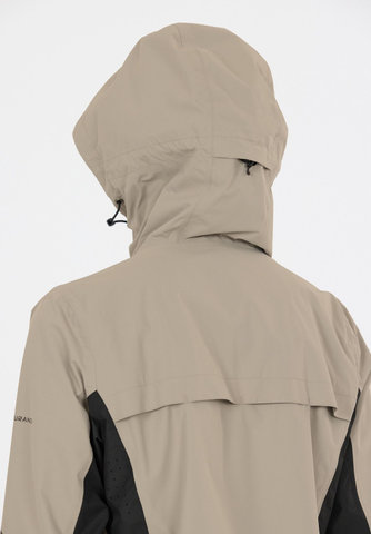 Endurance Chaqueta impermeable Seren para damas - vintage khaki | S