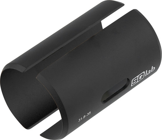 Douille de Guidon 2.0 Alu 31.8 en 35.0 - noir/universal