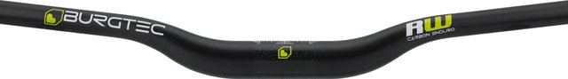 Burgtec Ride Wide Carbon Enduro 35 30 mm Riser Lenker - UD Carbon/800 mm 9°