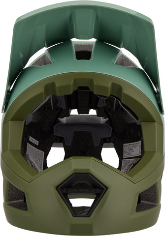 SingleTrack Full Face Helm - olive green/55 - 59 cm