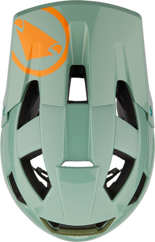 SingleTrack Full Face Helm - olive green/55 - 59 cm