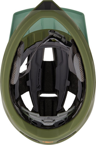 Endura SingleTrack Full Face Helmet - olive green/55 - 59 cm