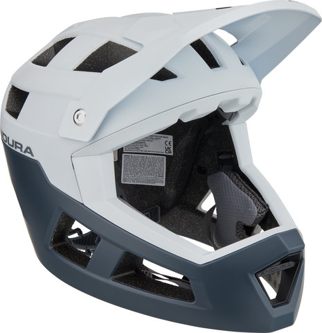 SingleTrack Full Face Helm - white/55 - 59 cm