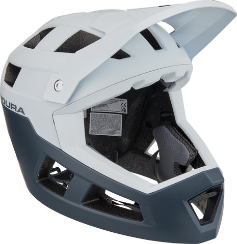 Endura SingleTrack Full Face Helm - white/55 - 59 cm