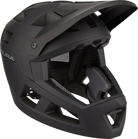 Endura SingleTrack Full Face MIPS Helmet - black/55 - 59 cm