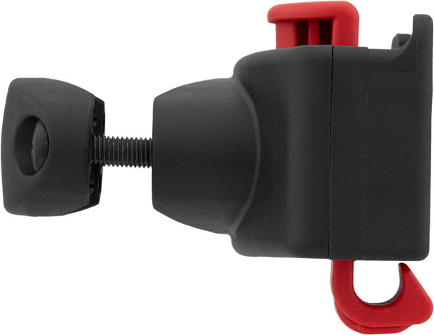 Rixen & Kaul Adaptador de manillar KLICKfix Caddy - negro-rojo/universal