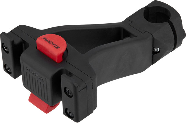 Rixen & Kaul Adaptador de manillar KLICKfix para tubo de potencia - negro-rojo/universal
