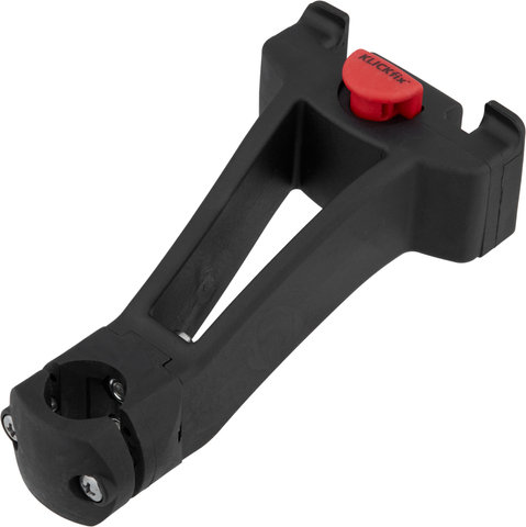 Rixen & Kaul KLICKfix Handlebar Adapter for Quill Stems - black-red/universal