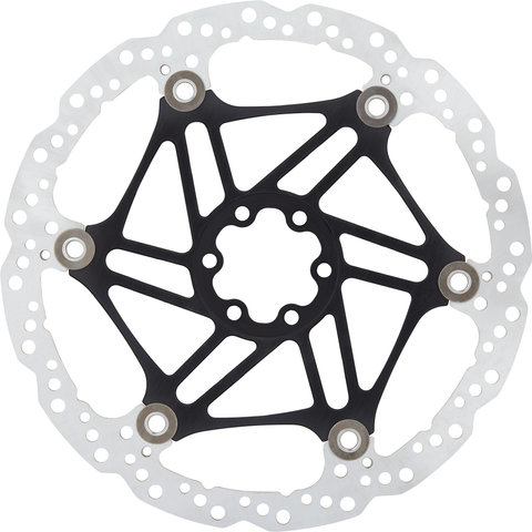 V4 Vented Floating 6-bolt Brake Rotor for Tech V - black/203 mm