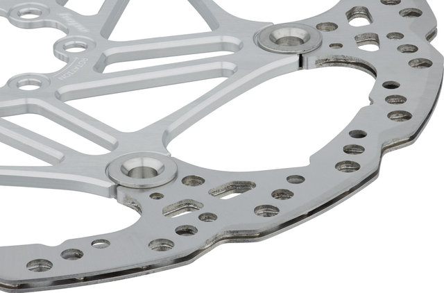 V4 Vented Floating 6-bolt Brake Rotor for Tech V - silver/220 mm
