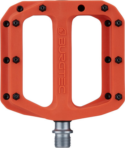 Burgtec MK4 Composite Plattformpedale - iron bro orange/universal