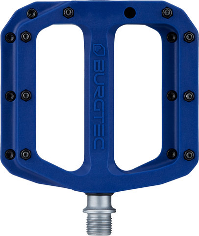 Burgtec Pédales à Plateforme MK4 Composite - deep blue/universal