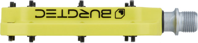 Burgtec MK4 Composite Platform Pedals - electric yellow/universal