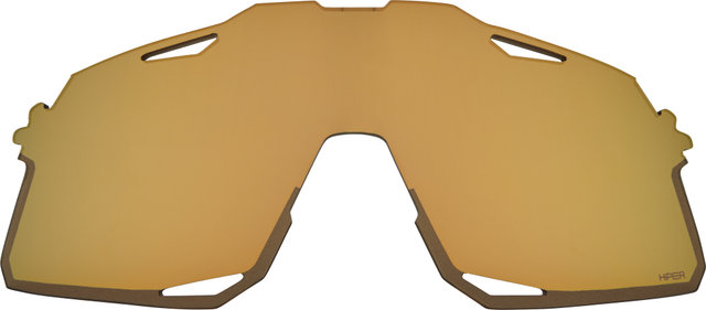 100% Spare Hiper Lens for Hypercraft Sports Glasses - 2023 Model - hiper gold mirror/universal