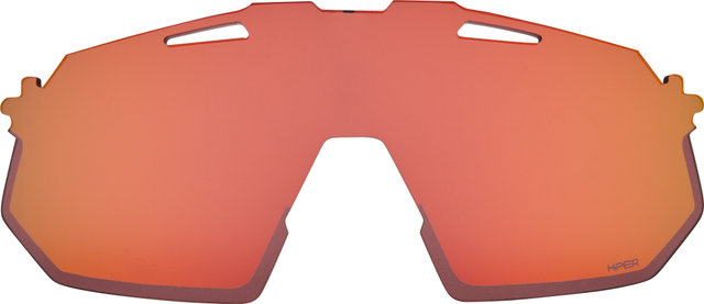 100% Ersatzglas Hiper für Hypercraft SQ Sportbrille - hiper red multilayer mirror/universal
