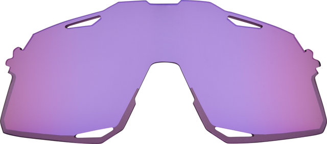 100% Verre Mirror pour Lunettes de Sport Hypercraft Modèle 2023 - purple multilayer mirror/universal