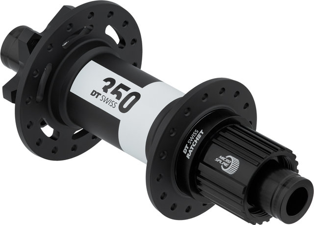 DT Swiss Buje RT 350 Classic MTB Super Boost Disc 6 agujeros - negro/12 x 157 mm / 32 agujeros / Shimano Micro Spline