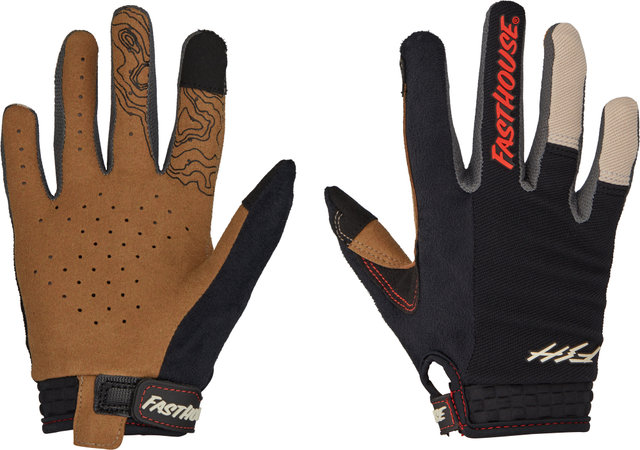 Guantes de dedos completos Ridgeline Ronin Youth - black/M