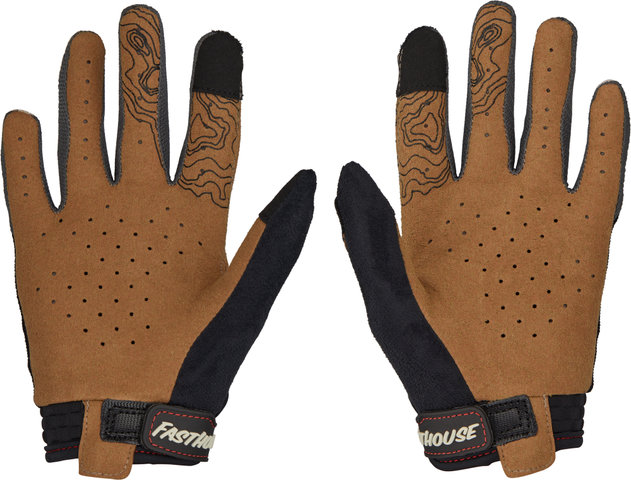 Fasthouse Ridgeline Ronin Youth Ganzfinger-Handschuhe - black/M