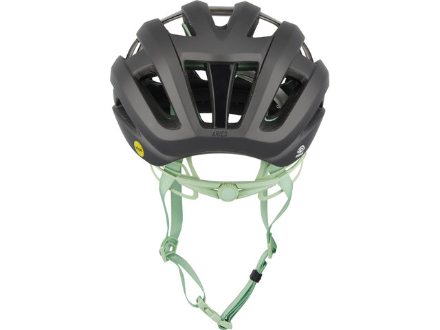 Casco Aries MIPS Spherical - metallic coal-space green/55 - 59 cm