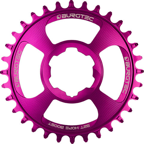 Burgtec Hope Boost Direct Mount Thick Thin Chainring - purple rain/32 