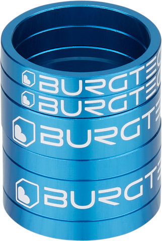 Burgtec Vorbau Spacer Kit - deep blue/universal