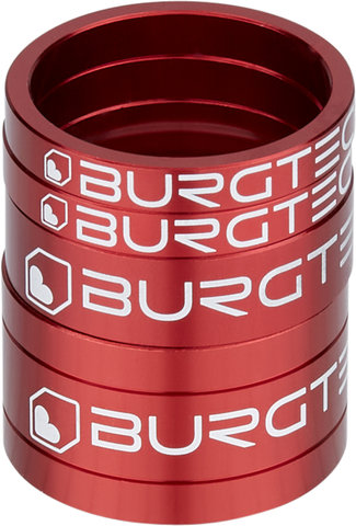 Burgtec Vorbau Spacer Kit - race red/universal