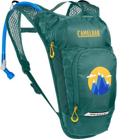 Camelbak Sac à Dos d'Hydratation pour Enfants Mini M.U.L.E. Modèle 2023 - green-mountains/3 litres